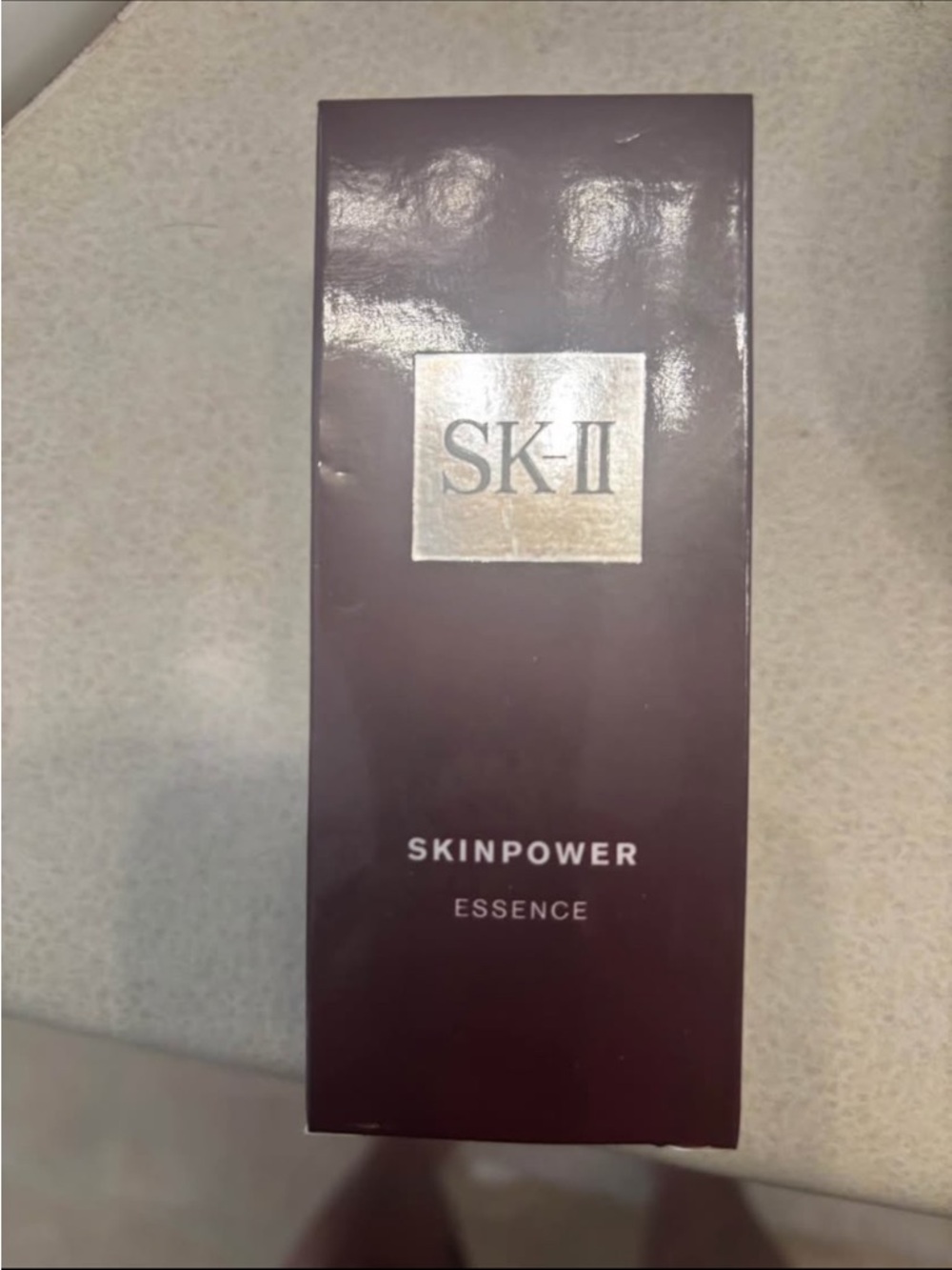 SK-II Skinpower Essence - Deep Burgundy Packaging